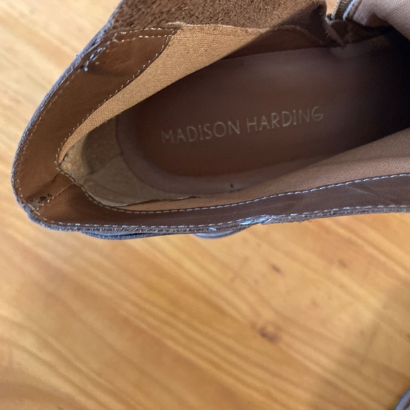 Madison Harding Ankle Boots, Light Brown, Women's Size 9 - Picture 7 of 7